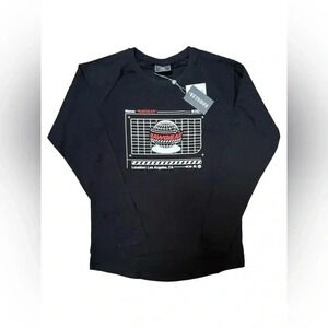 Rawgear Men’s Long Sleeve Graphic Tee Shirts in Black